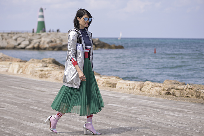 EIGHT30, Vered Bouskila, Olympic sailor, Israeli Olympic Committee, Tel Aviv street style, Fila, Marina, Boat, sportswear 