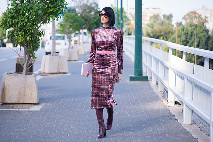 EIGHT30 - STUDIO VENDOME - ISABEL GARCIA DRESS - TEL AVIV STREET STYLE - AW2018